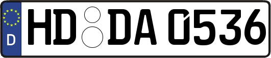 HD-DA0536