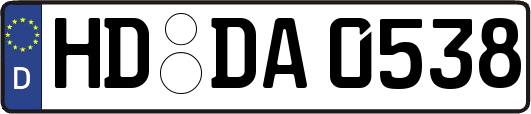 HD-DA0538