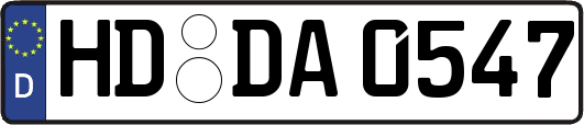 HD-DA0547