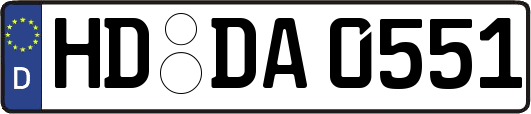 HD-DA0551