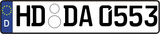 HD-DA0553