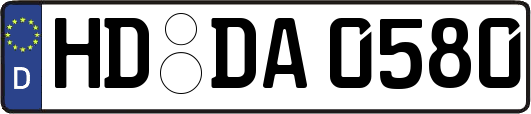 HD-DA0580