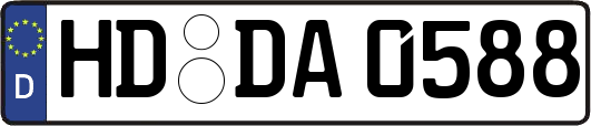 HD-DA0588