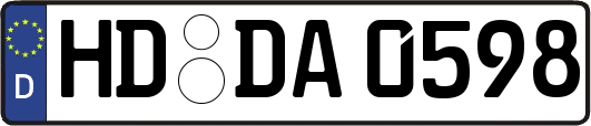 HD-DA0598