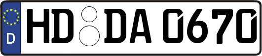HD-DA0670