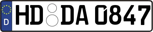 HD-DA0847