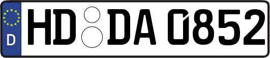 HD-DA0852