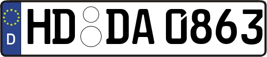 HD-DA0863