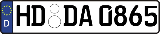 HD-DA0865