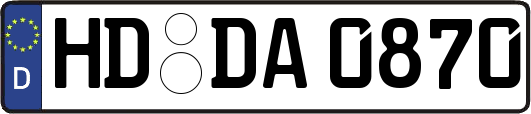 HD-DA0870