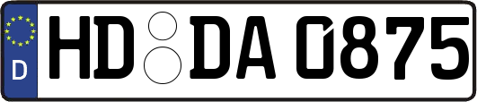 HD-DA0875
