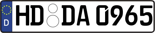 HD-DA0965