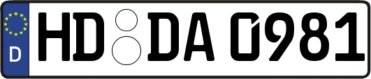 HD-DA0981