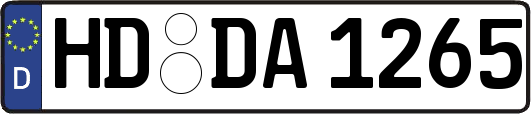 HD-DA1265