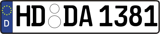 HD-DA1381