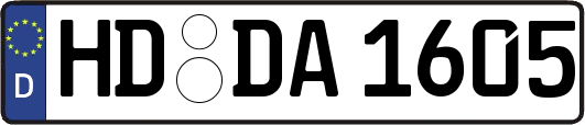 HD-DA1605