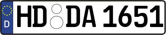 HD-DA1651