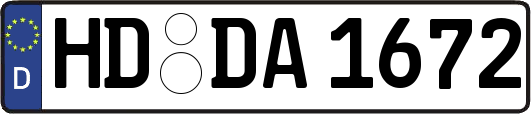 HD-DA1672