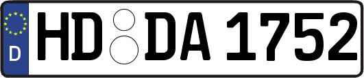 HD-DA1752