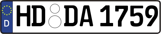 HD-DA1759