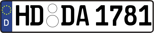 HD-DA1781