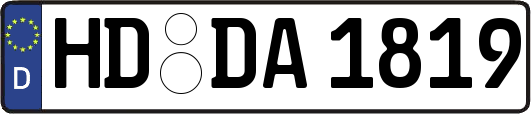 HD-DA1819
