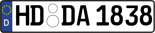 HD-DA1838