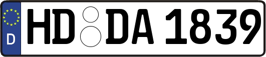HD-DA1839