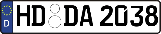 HD-DA2038