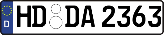 HD-DA2363