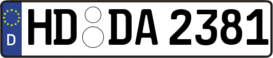 HD-DA2381