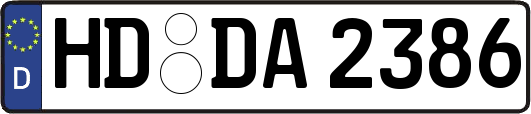HD-DA2386
