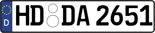 HD-DA2651