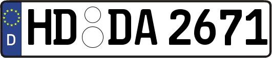 HD-DA2671