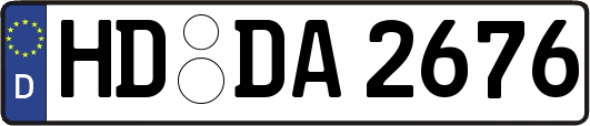 HD-DA2676