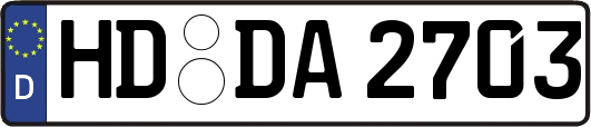 HD-DA2703