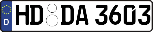 HD-DA3603