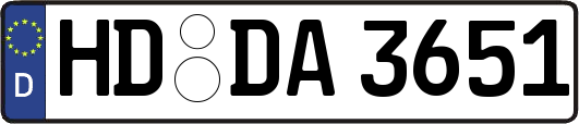 HD-DA3651