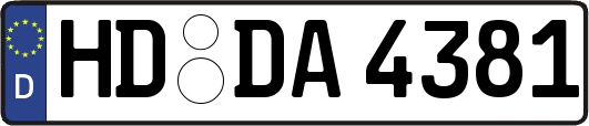HD-DA4381