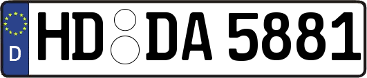HD-DA5881