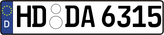 HD-DA6315