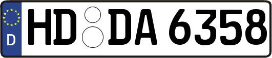 HD-DA6358