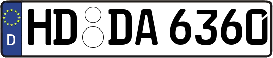 HD-DA6360
