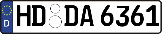 HD-DA6361