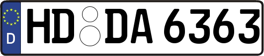 HD-DA6363