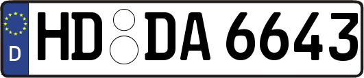 HD-DA6643