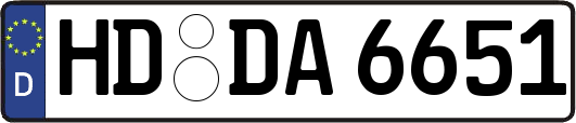 HD-DA6651
