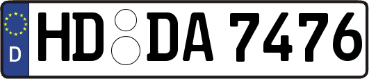 HD-DA7476