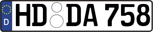 HD-DA758