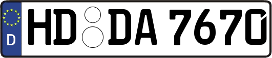HD-DA7670